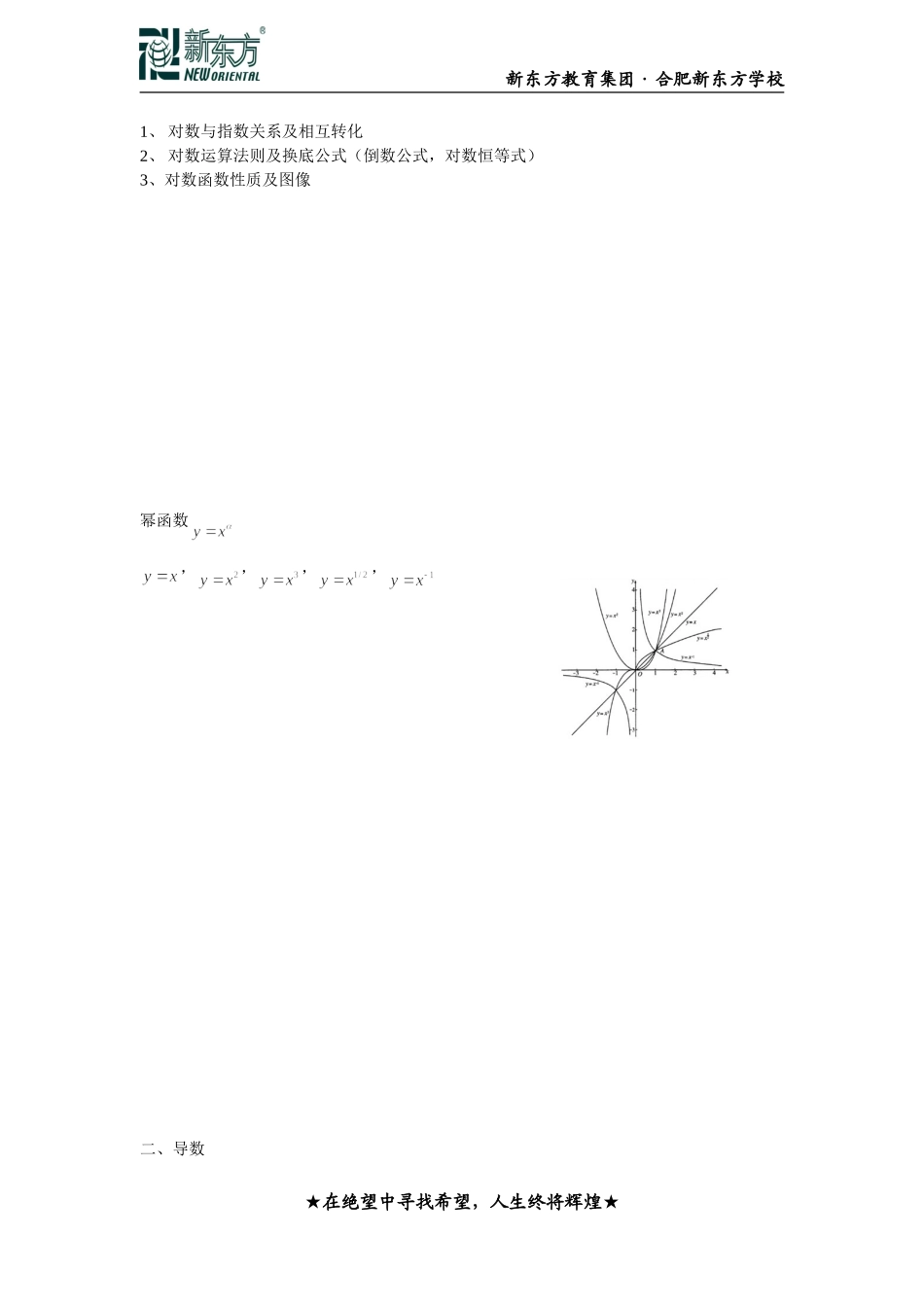 基本函数与求导_第2页