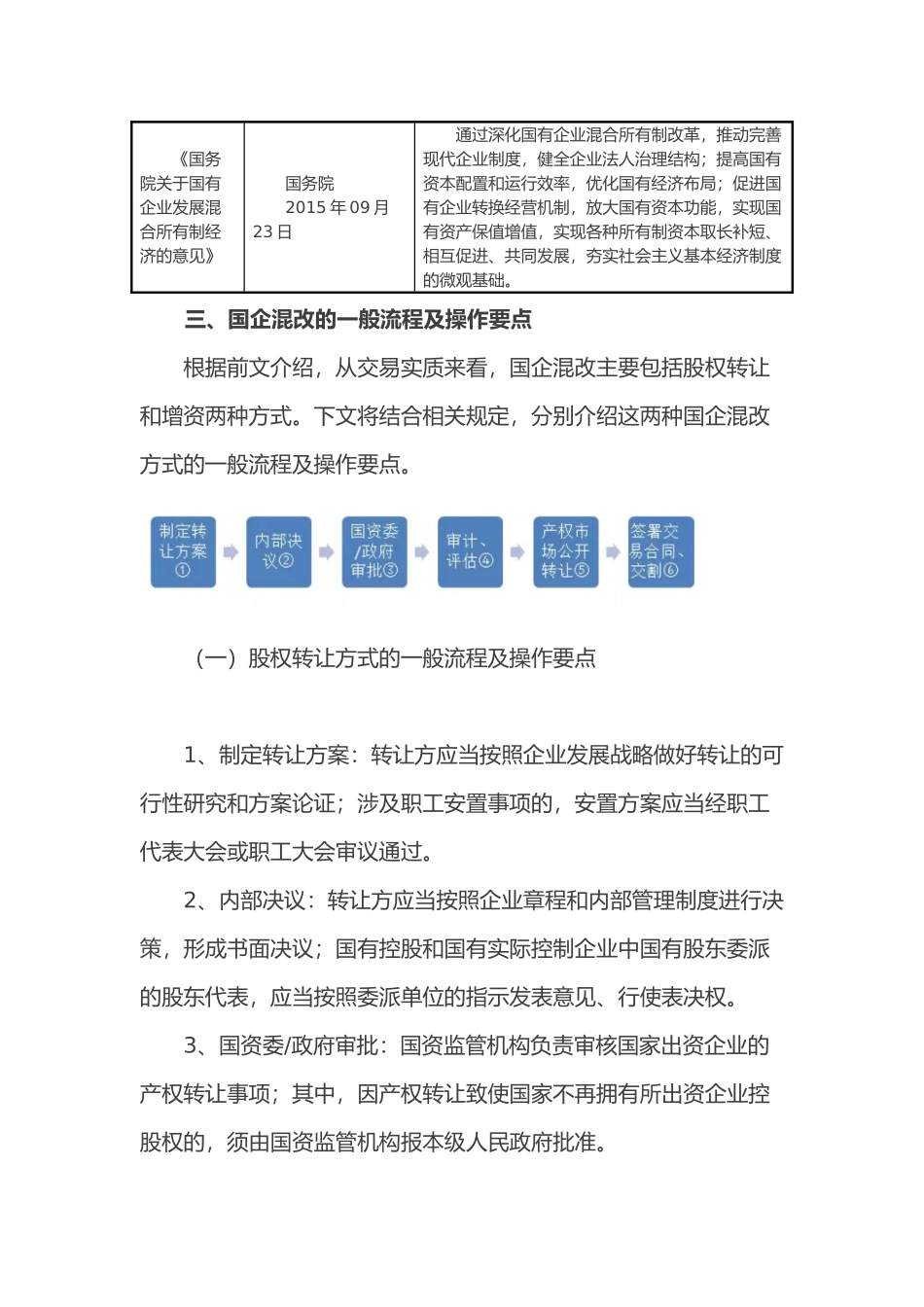 国有企业混改的法律法规2018最新版)_第3页