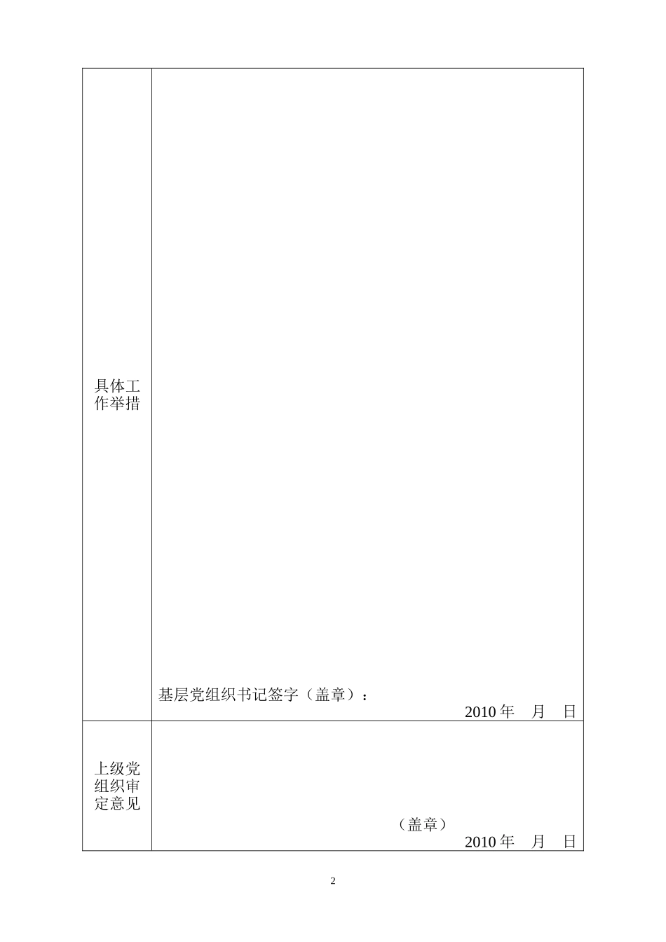 基层党组织创先争优活动承诺书_第2页