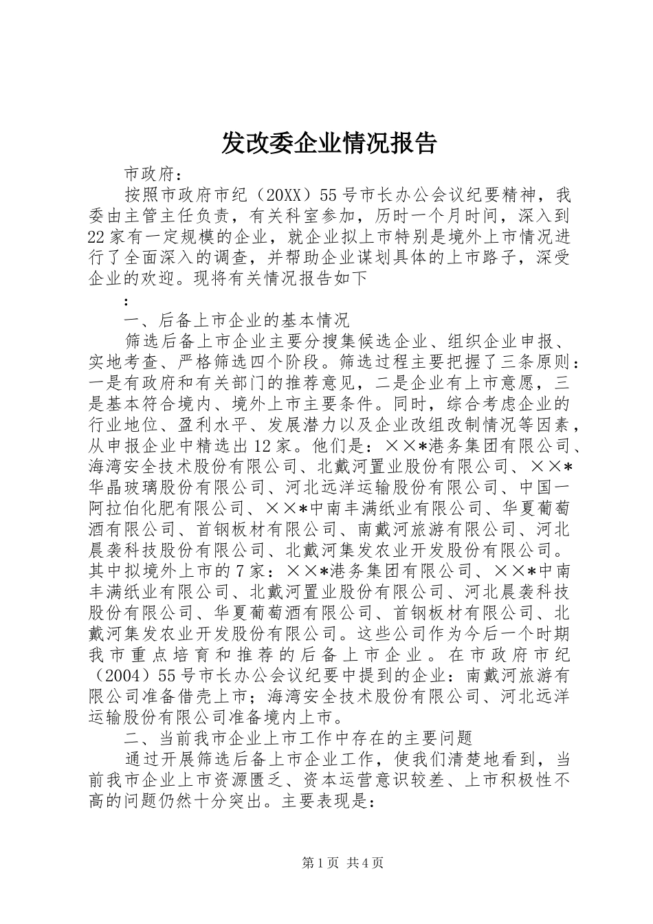 2024年发改委企业情况报告_第1页