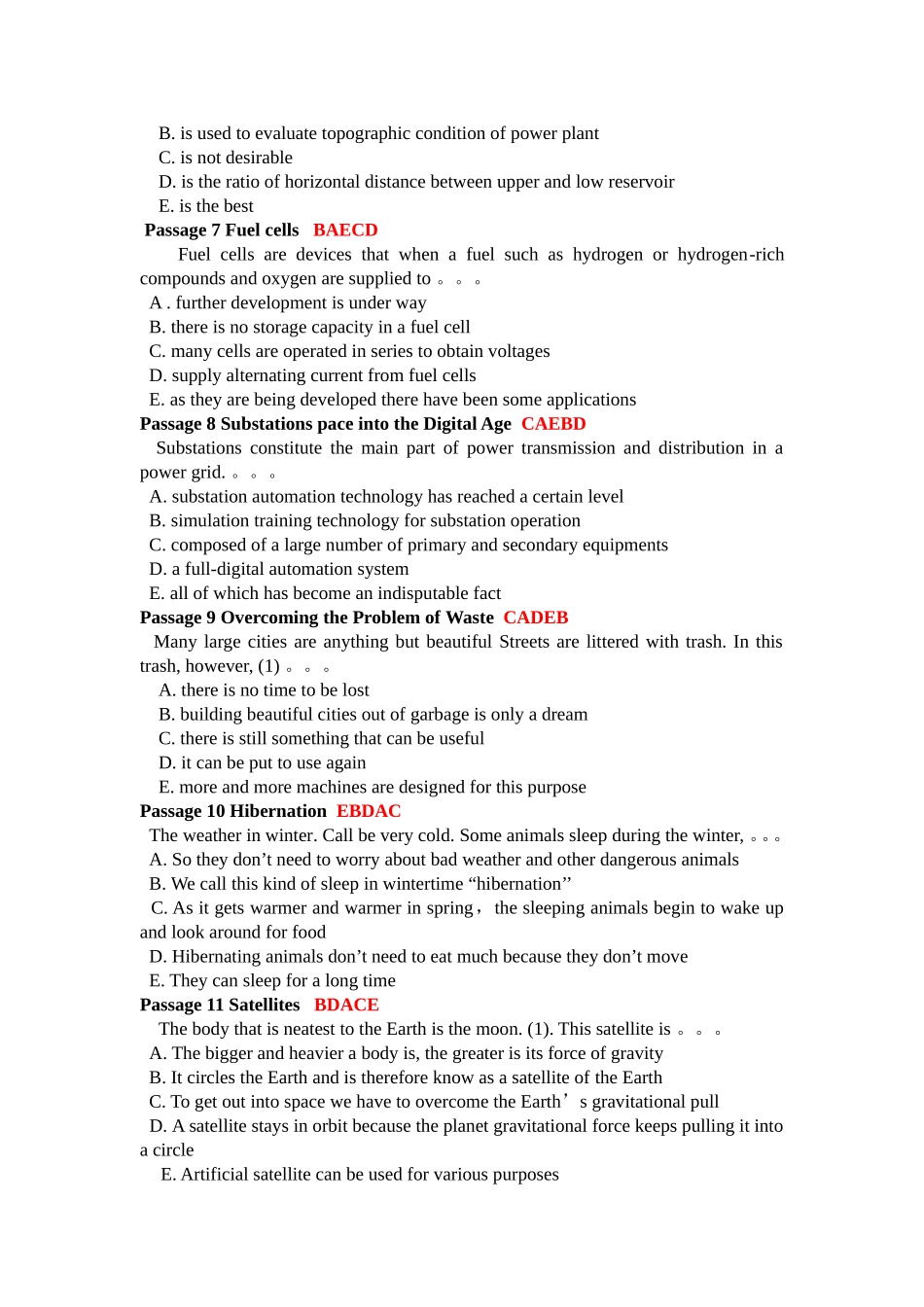 国家电网公司专业技术人员电力英语水平考试宝典(补全短文)_第2页