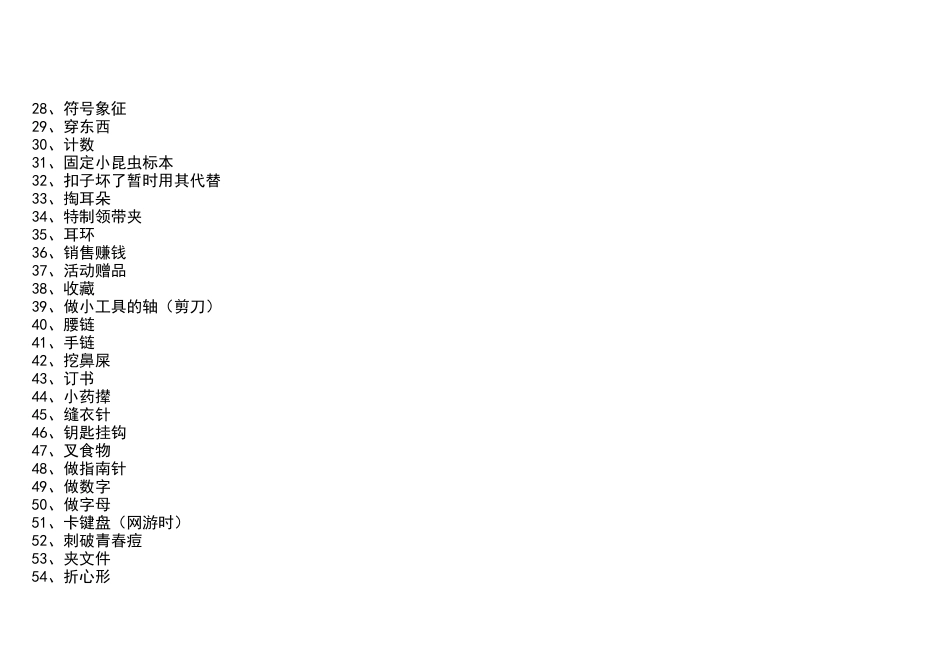 回形针的百种用途_第2页