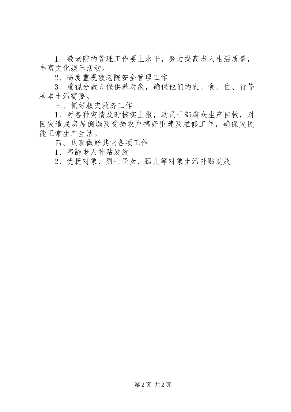 2024年乡民政工作总结_第2页