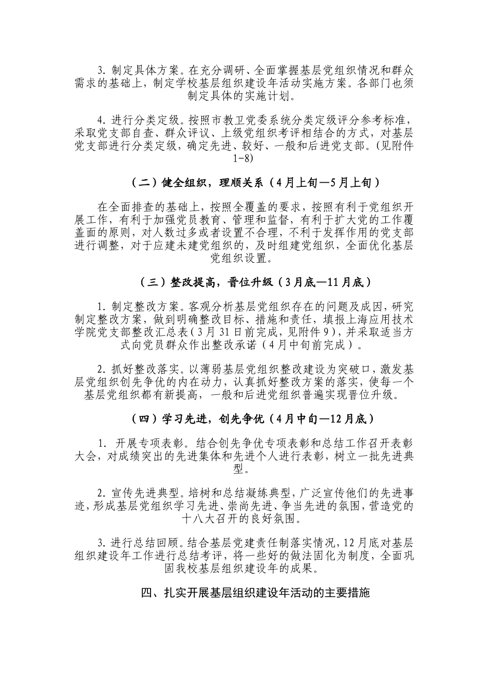 基层组织建设年调研活动方案_第2页