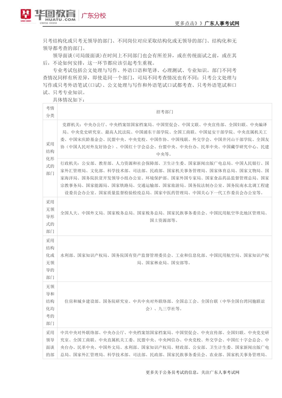 国家公务员考试网：2018国家公务员面试中央党政机关考情分析_第2页