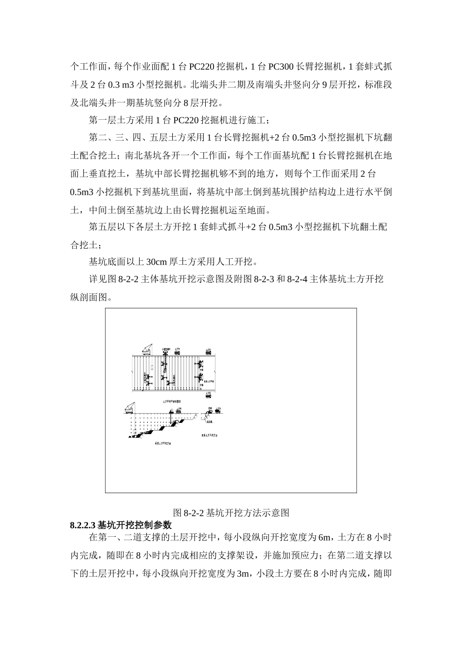 基坑开挖工艺流程及施工方法_第3页