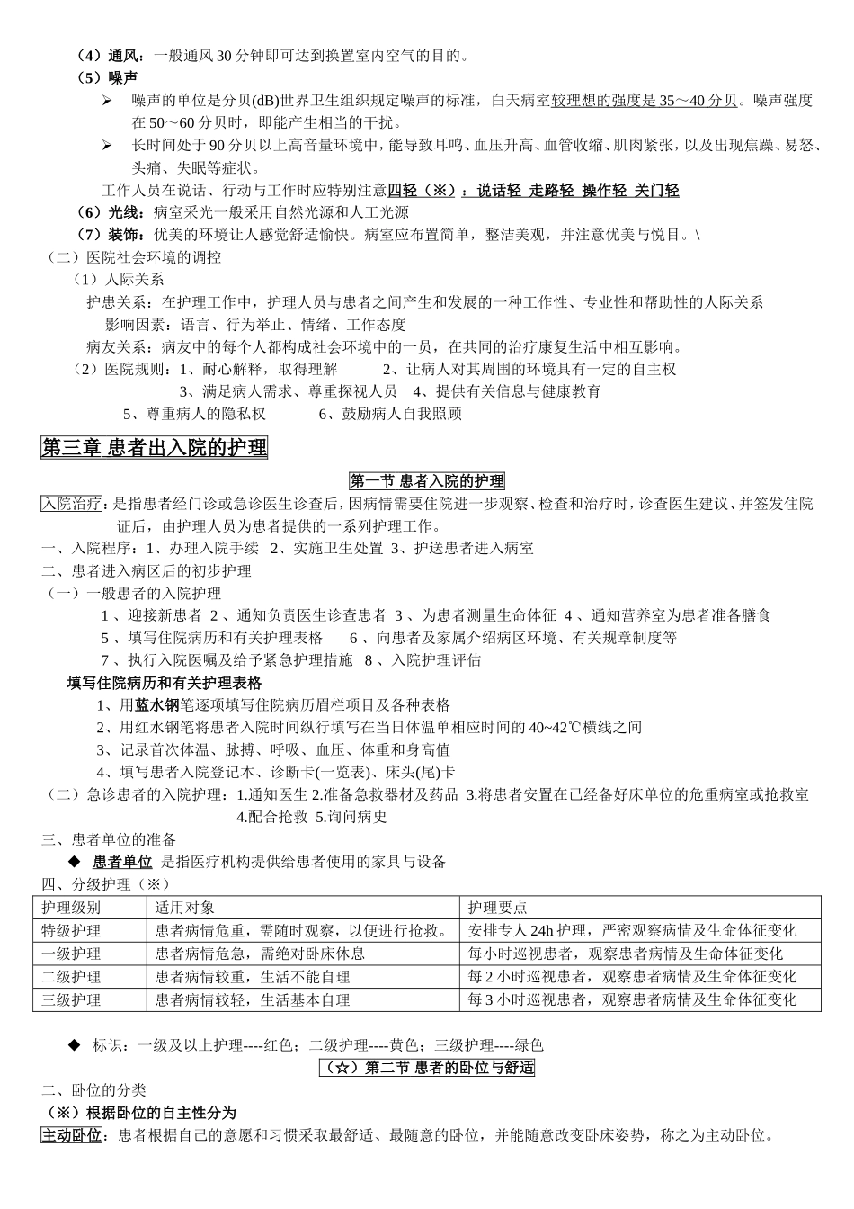 基础护理学知识点复习总结_第2页