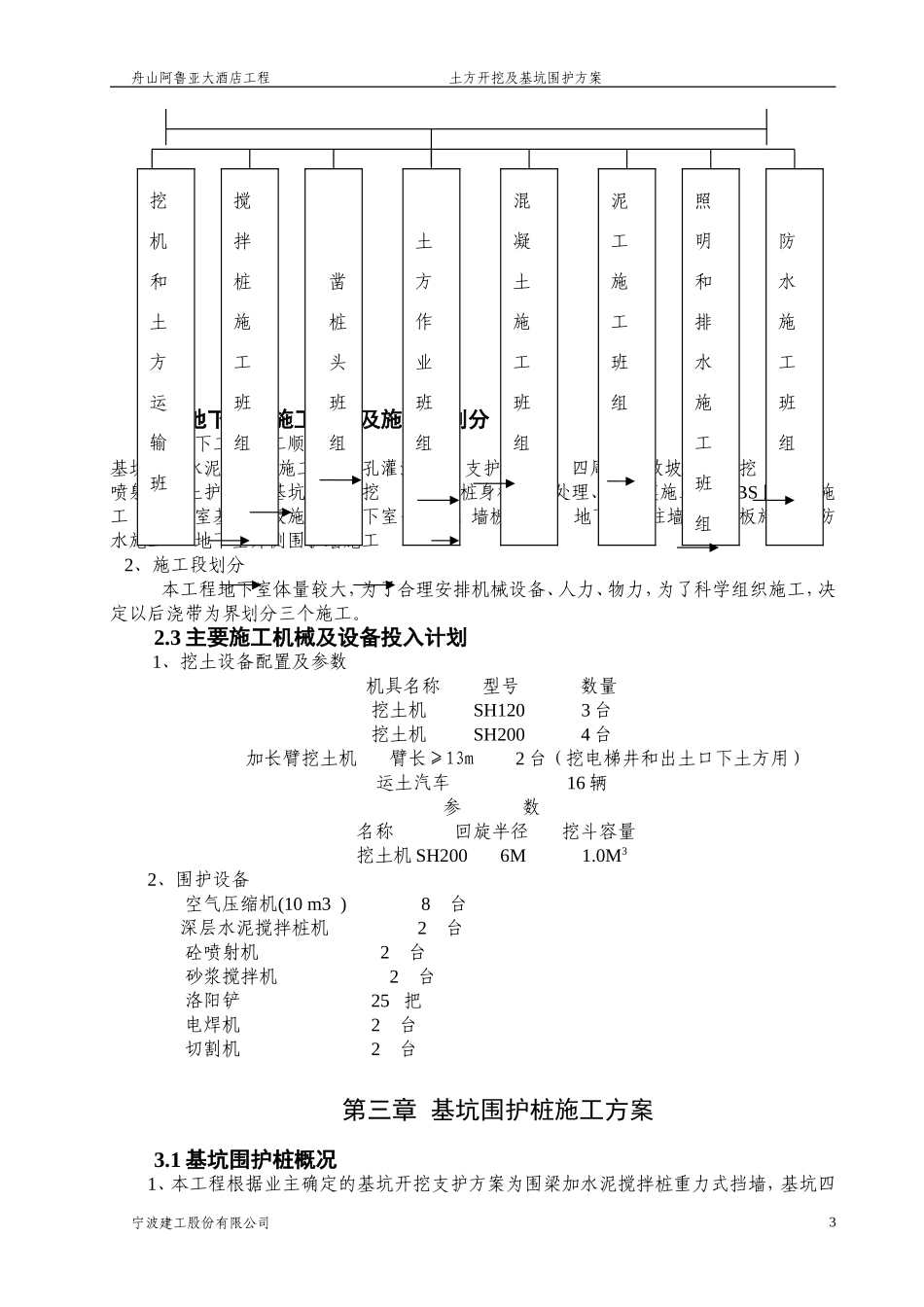 基坑围护及土方开挖方案_第3页