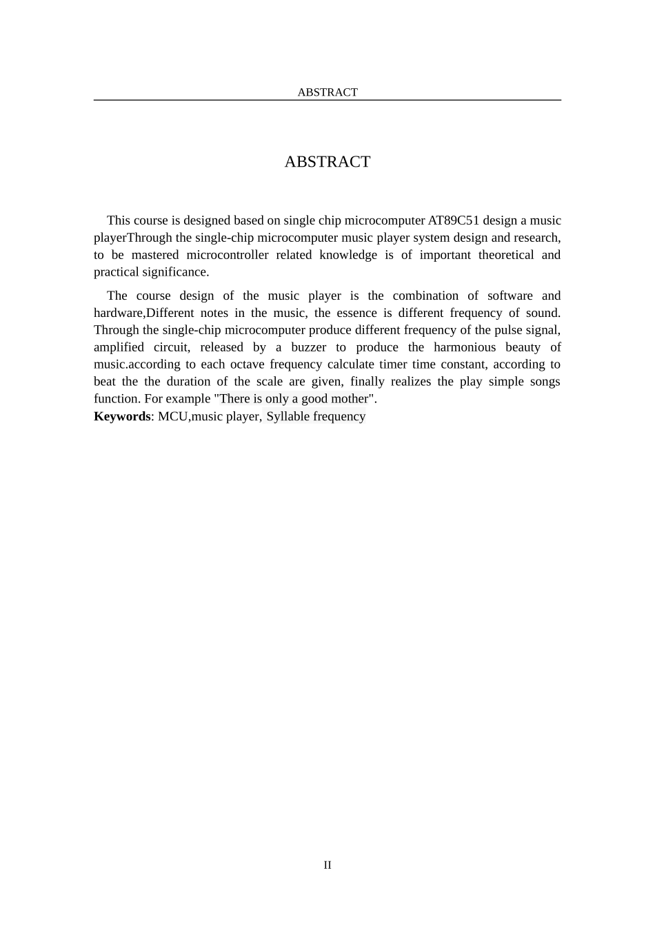 基于51单片机的音乐播放器制作_第2页