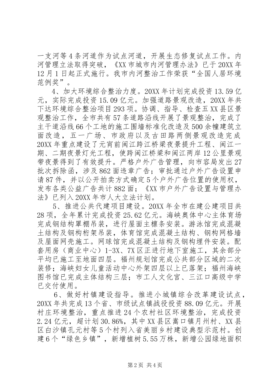 2024年城建委年度建设工作总结_第2页