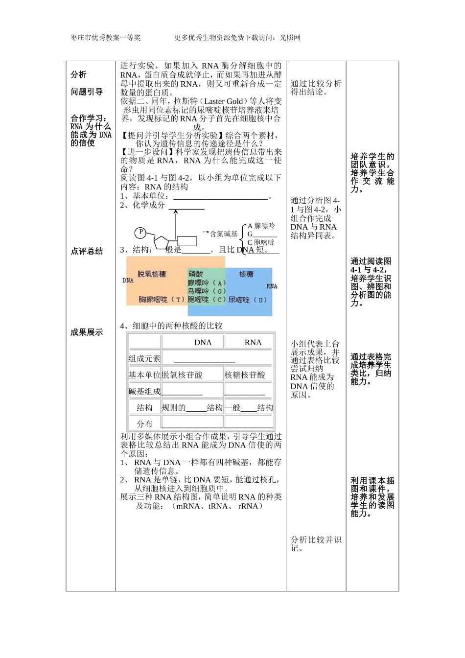 基因指导蛋白质的合成1_第3页