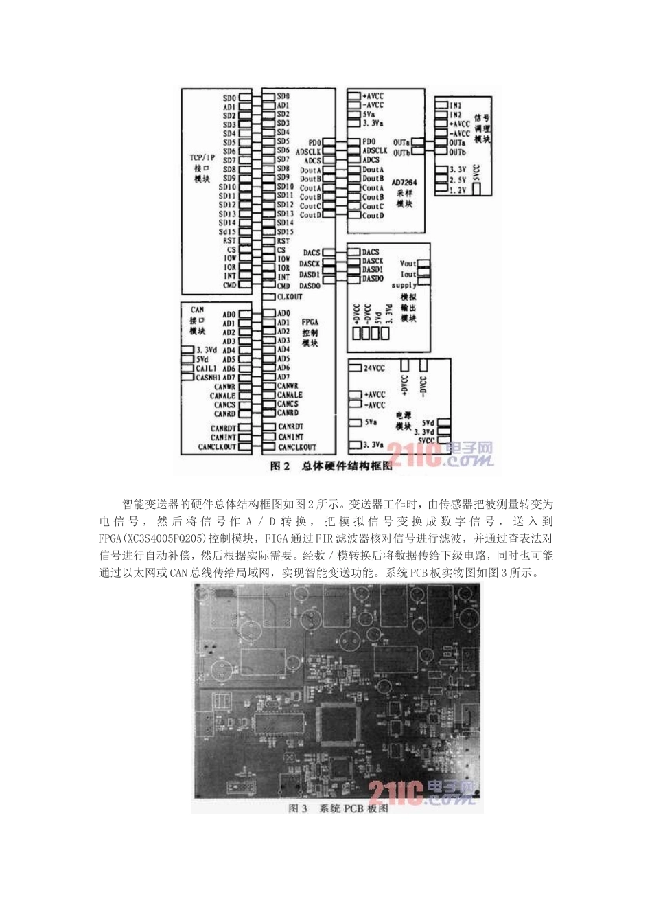 基于FPGA的智能变送器的设计_第3页