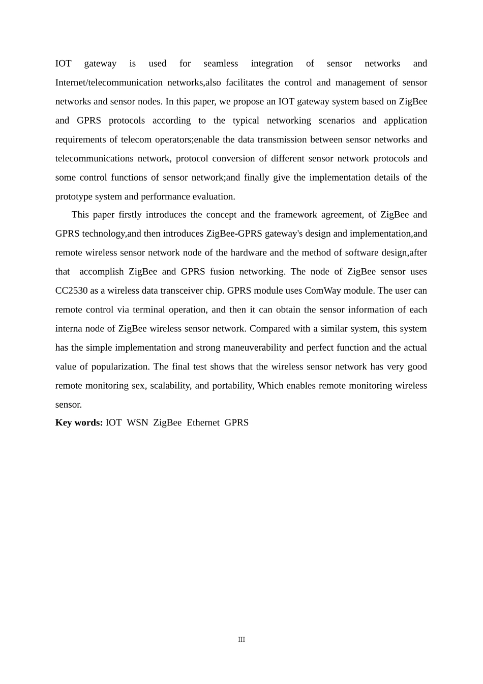 基于GPRS与ZigBee的果园环境监测与决策支持系统_第3页