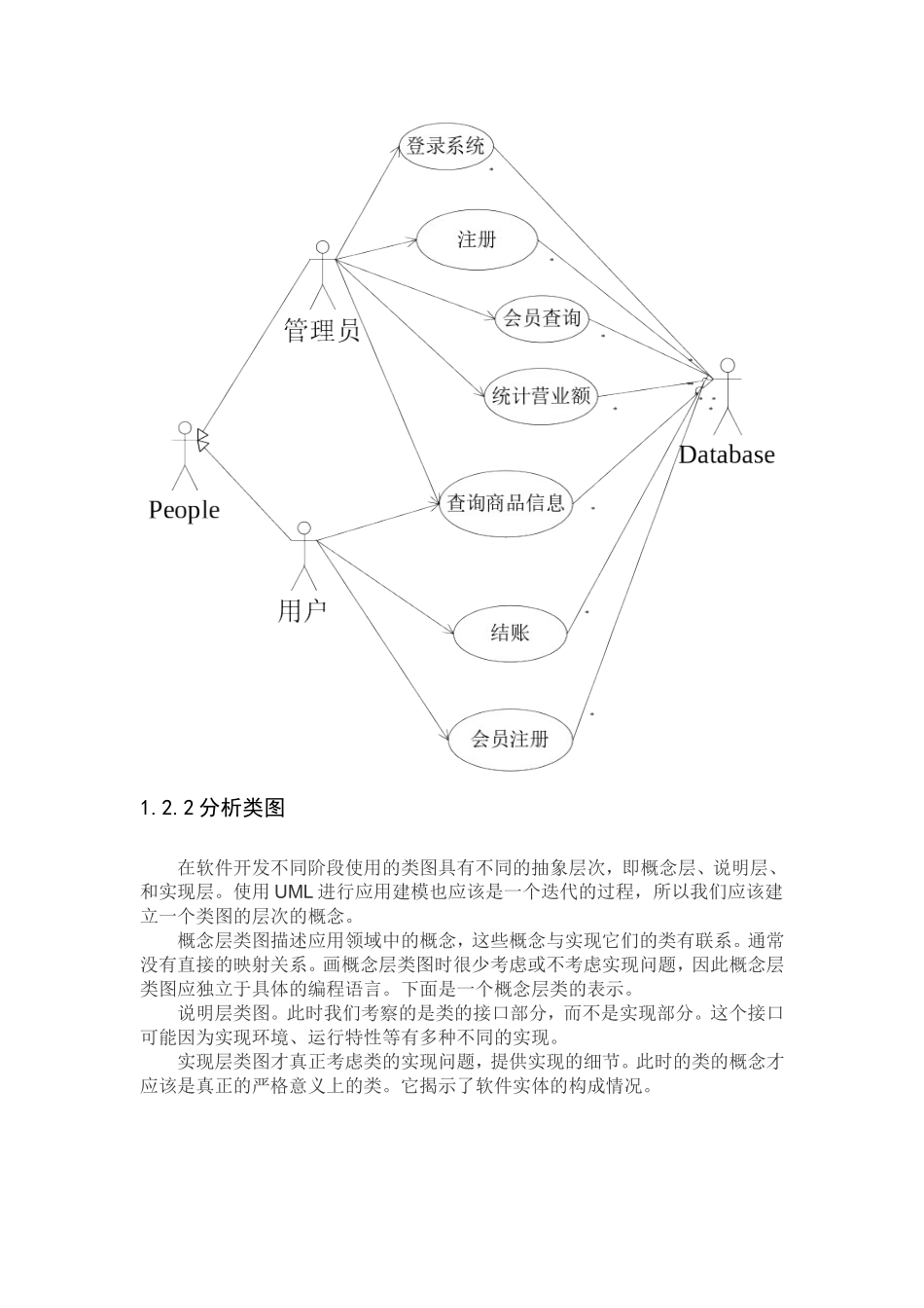 基于UML的超市收银管理系统设计_第2页