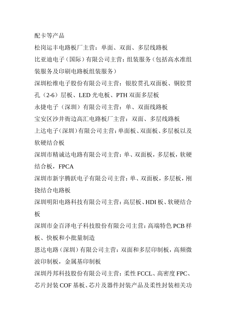 国内200家PCB企业名单!_第3页