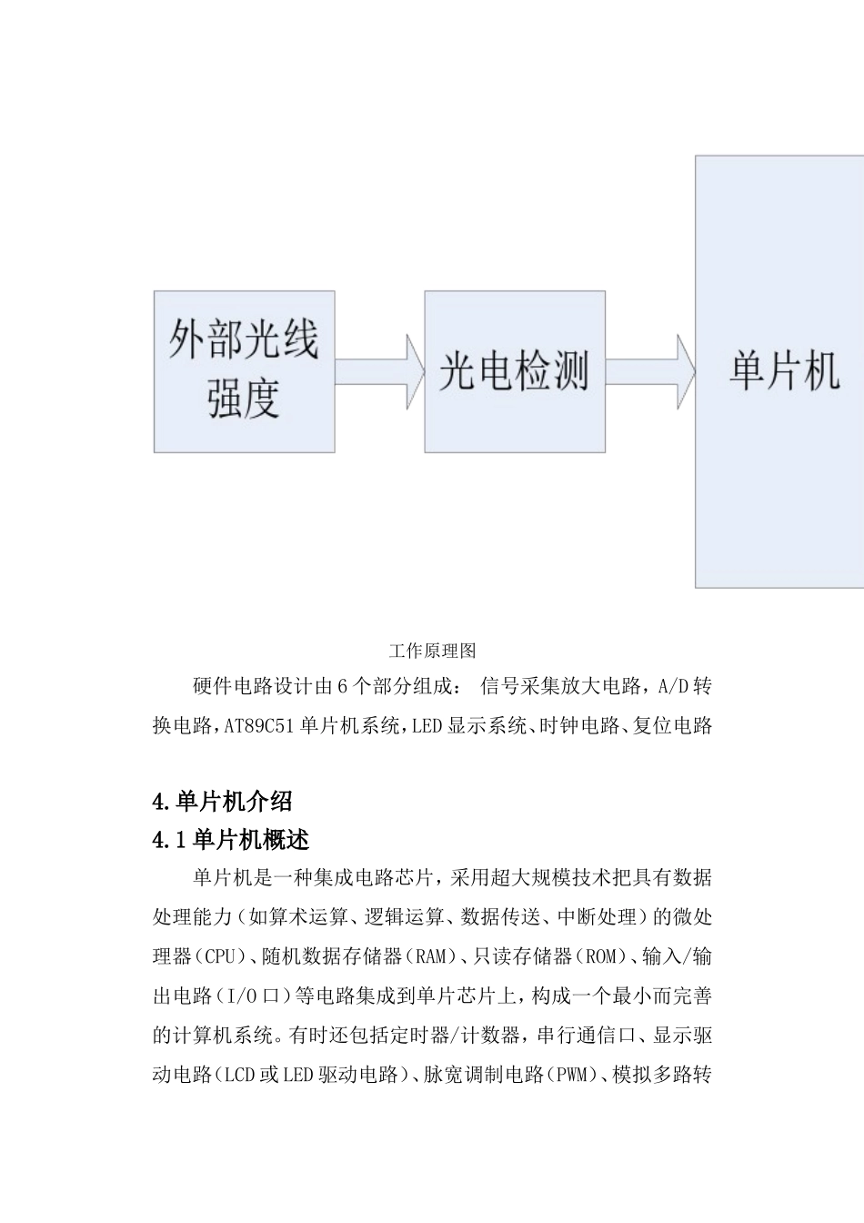 基于单片机的智能路灯控制系统的设计_第3页