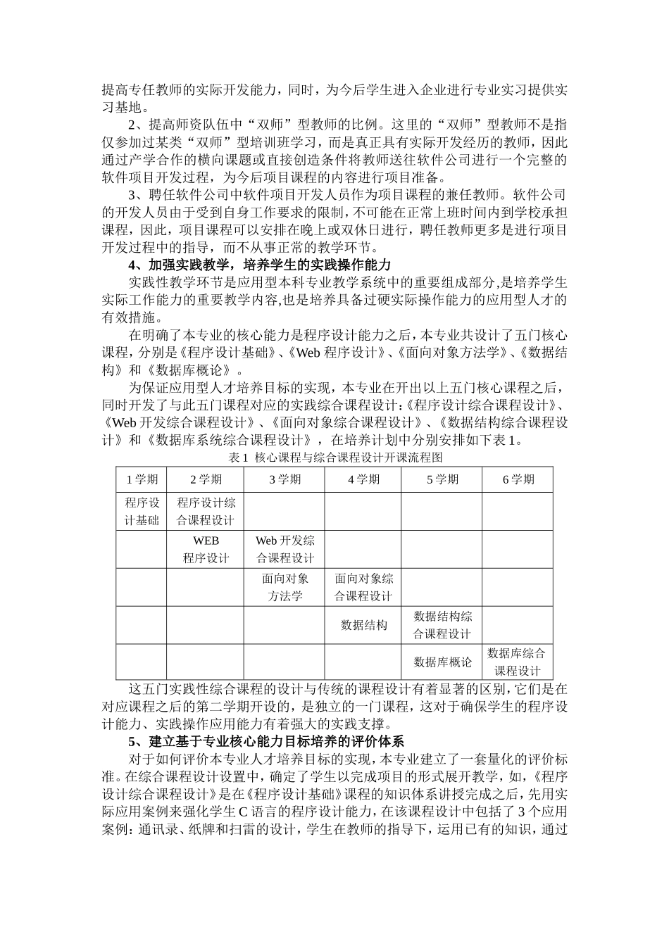 基于程序设计为核心能力的计算机科学与技术专业人才培养模式研究_第3页