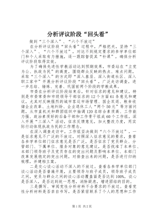 2024年分析评议阶段回头看