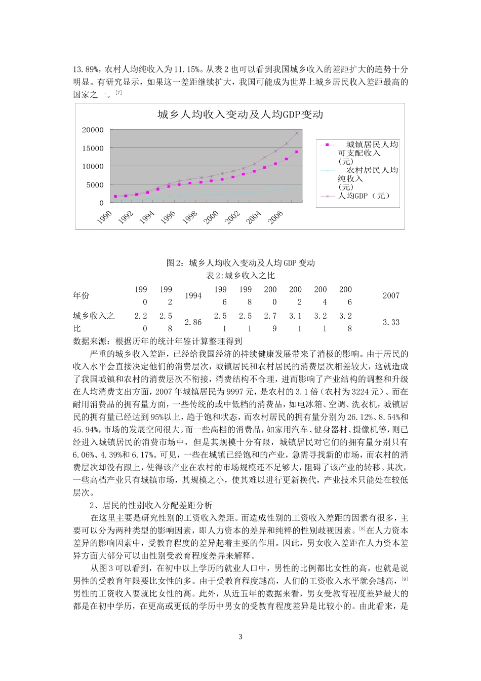 基于居民收入分配差距分析的我国增长方式转变对策研究2_第3页