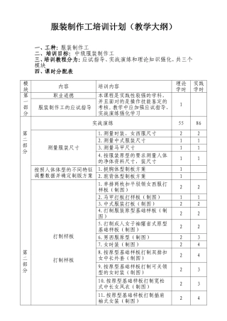 培训计划xin
