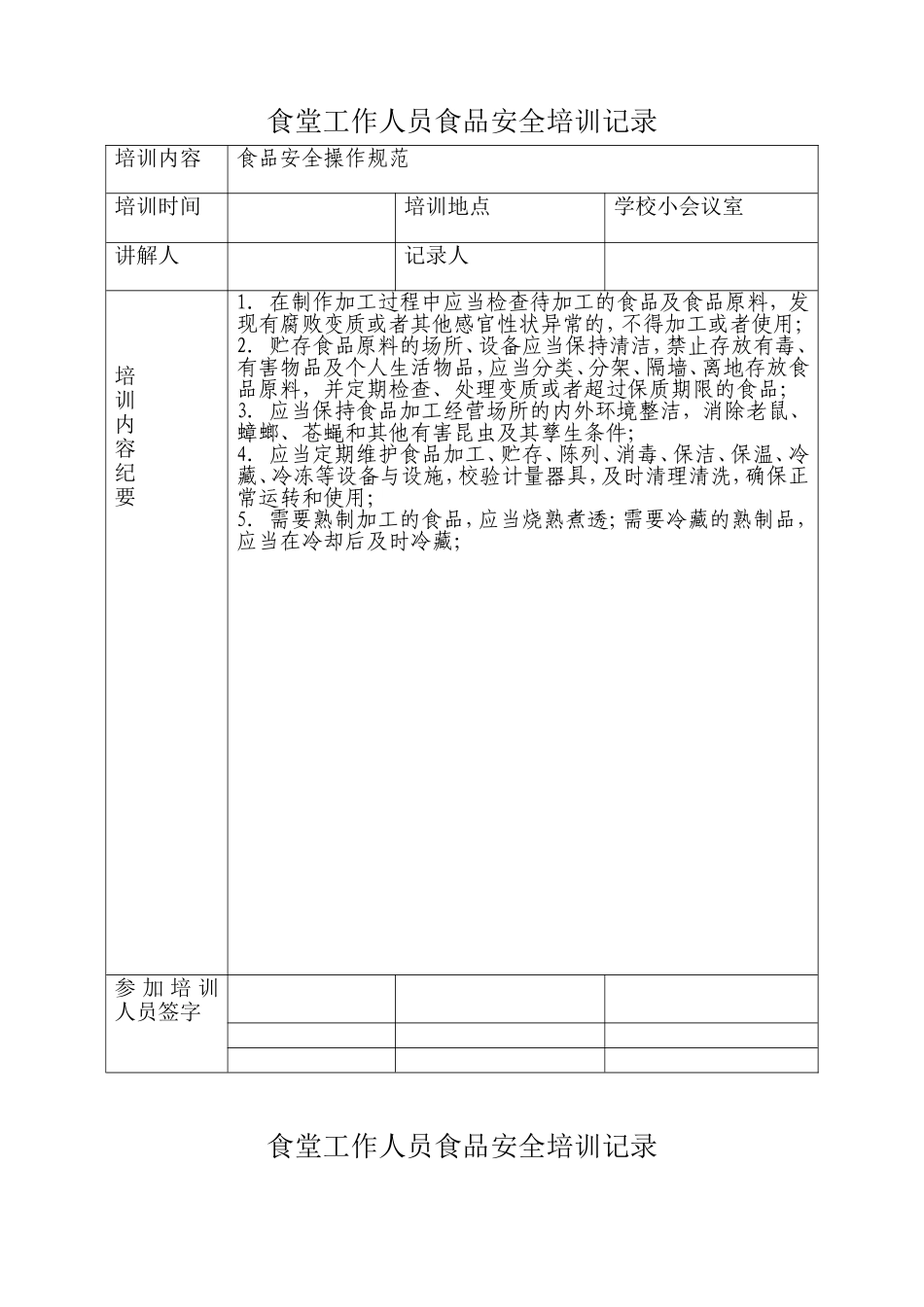 培训记录10份_第2页