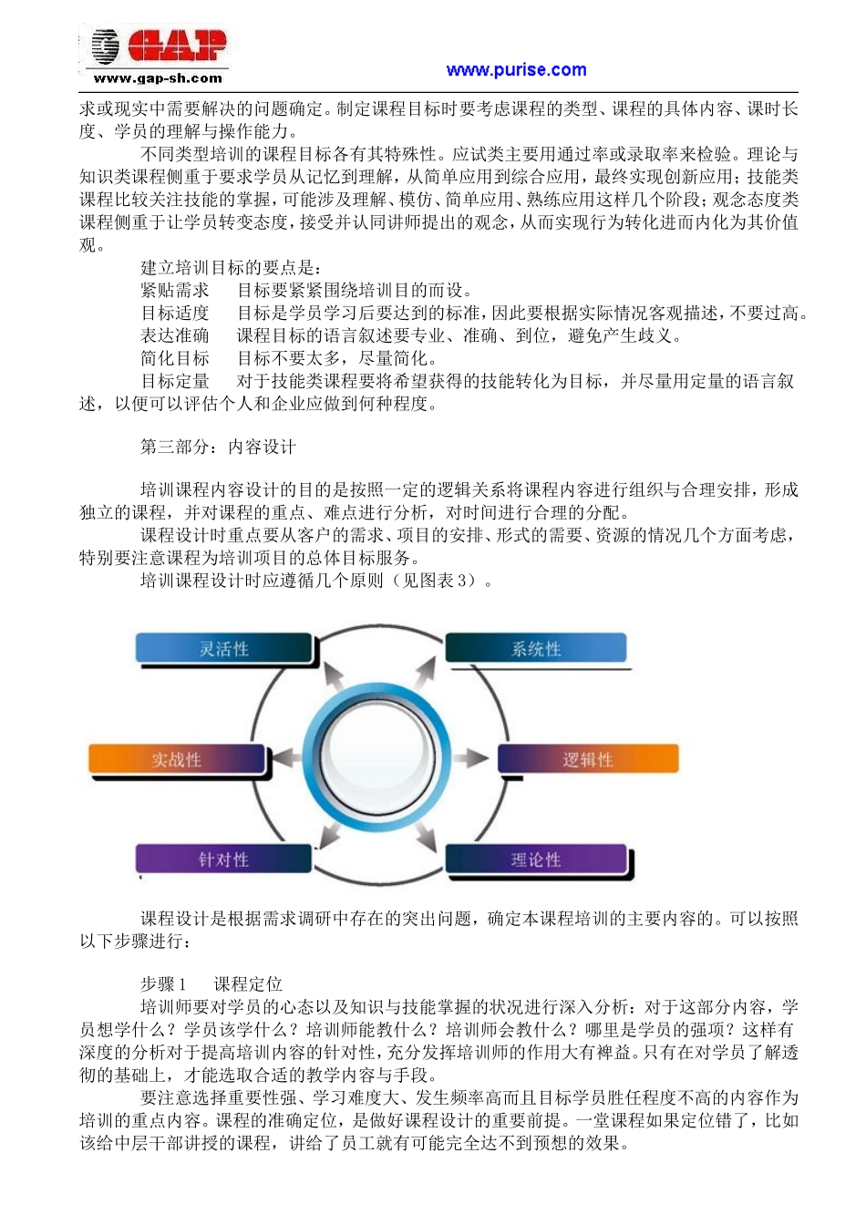 培训课程设计与开发的步骤和要点_第3页
