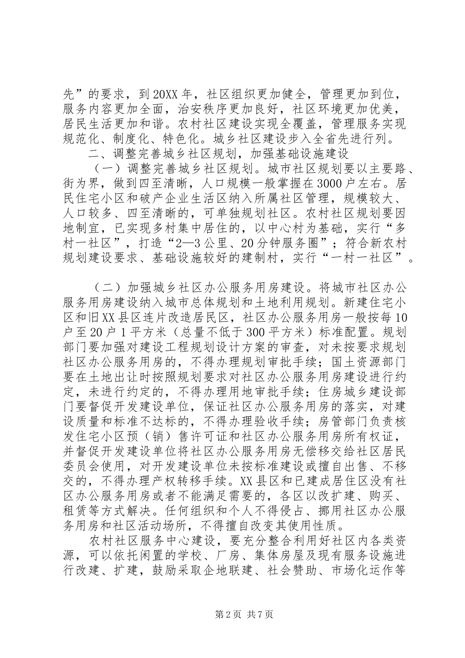 2024年城乡社区建设工作意见_第2页