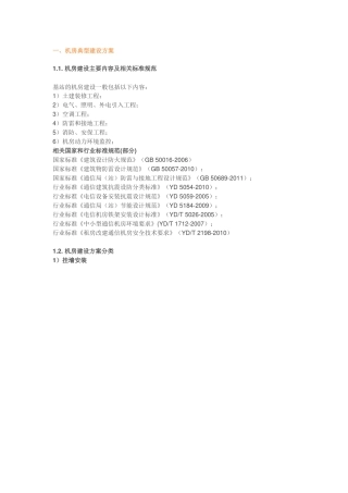 基站机房建设那点事-这应该是最全的了