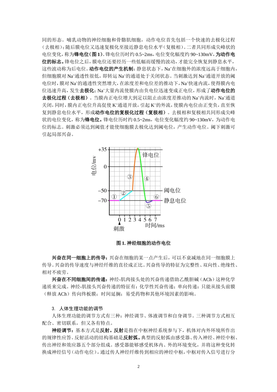 基础医学概论——生理学_第2页