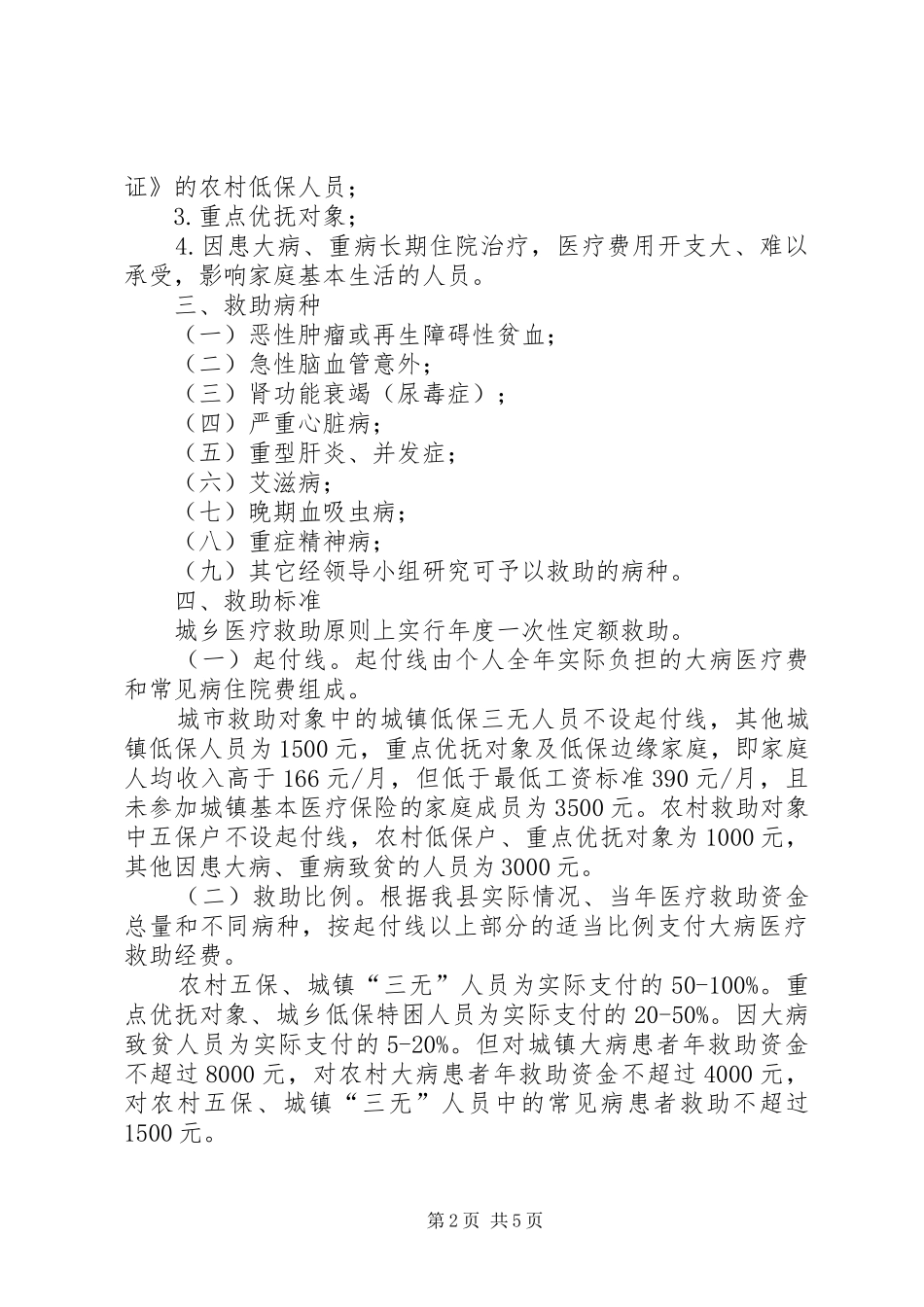2024年城乡特困医疗救助意见_第2页