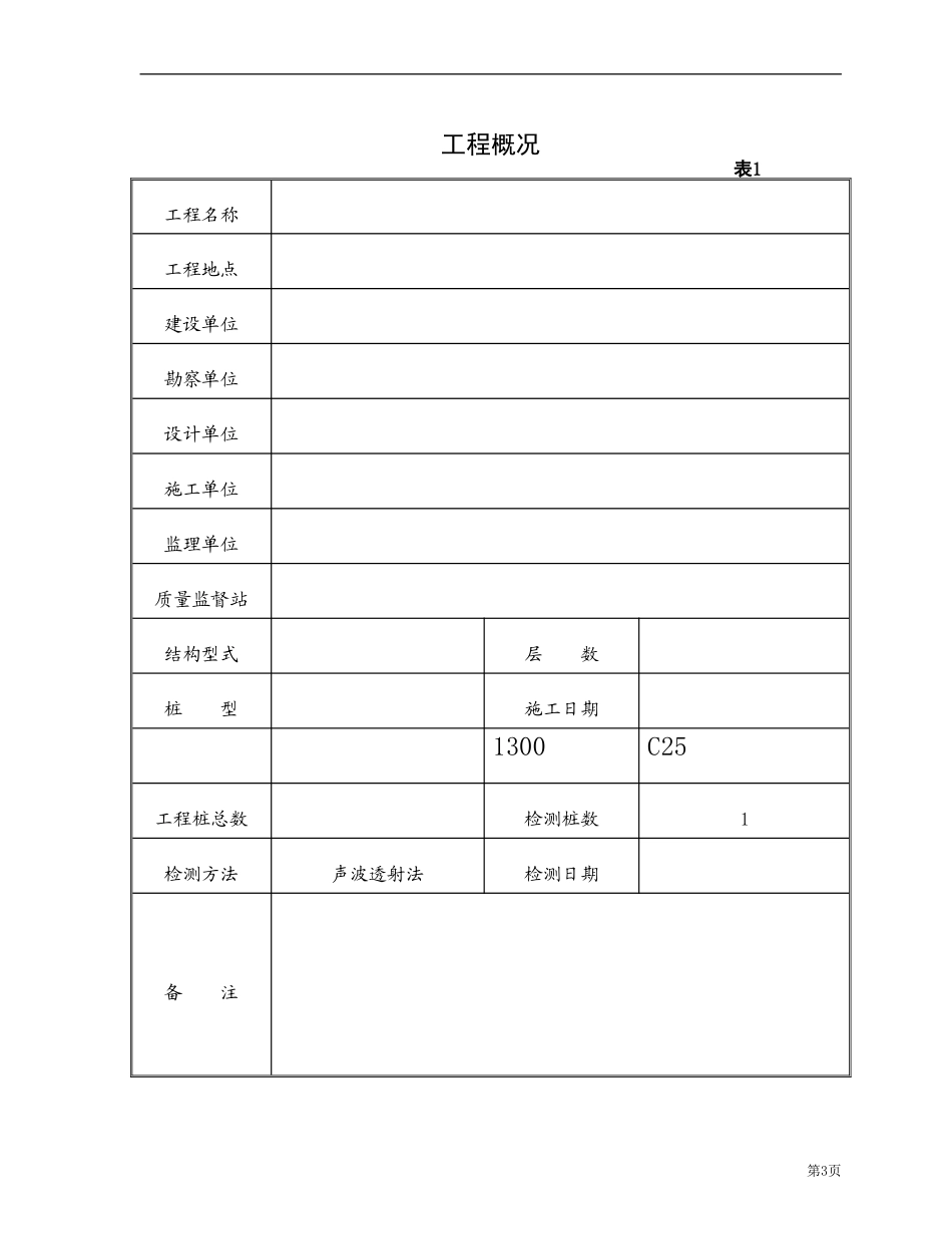基桩声波透射法检测报告_第3页