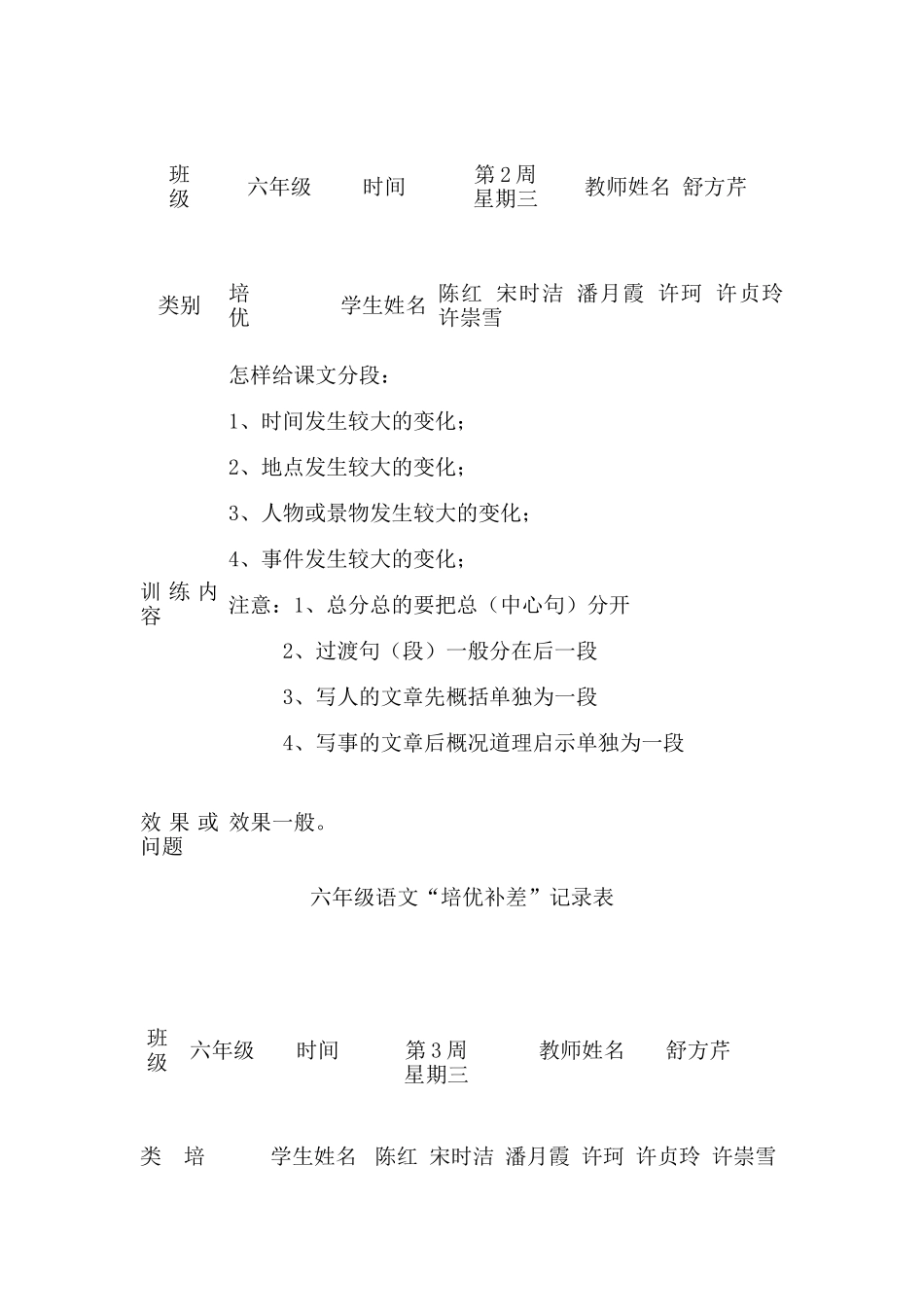 培优工作计划_第2页