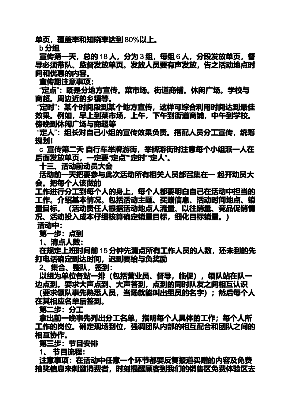 圣诞节作文之圣诞节汽车活动方案_第3页