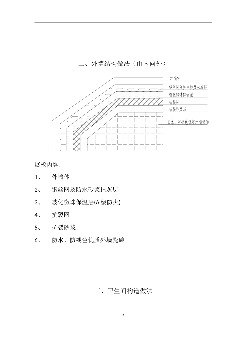 墙体及内墙装饰工程做法_第2页