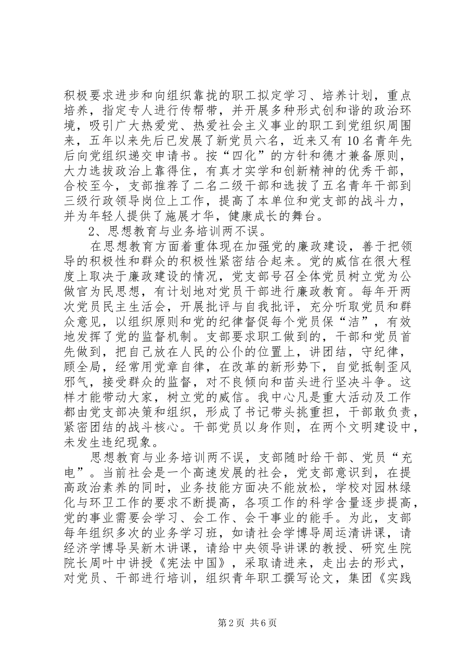 2024年充分发挥党支部战斗堡垒作用_第2页