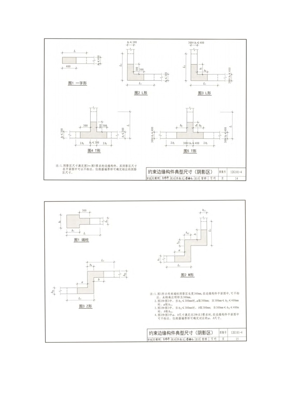墙柱区别理解(框架柱、异形柱、小墙肢、短肢剪力墙、剪力墙)_第3页