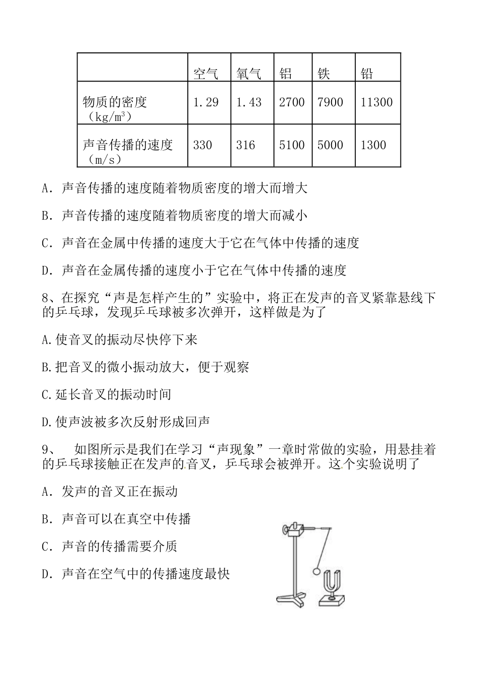 声音的产生练习_第2页