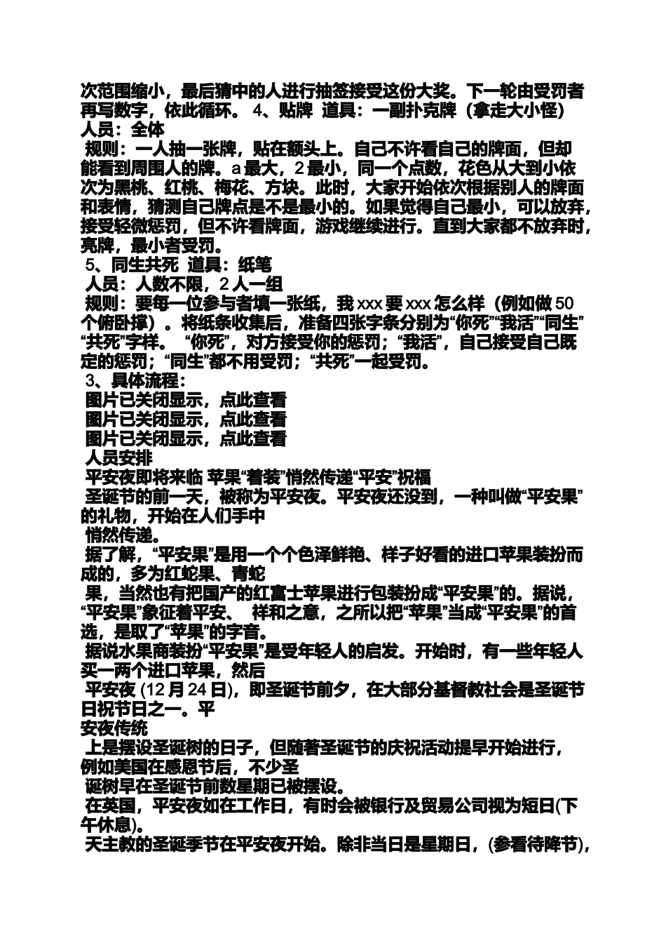 圣诞节活动主题方案_第3页