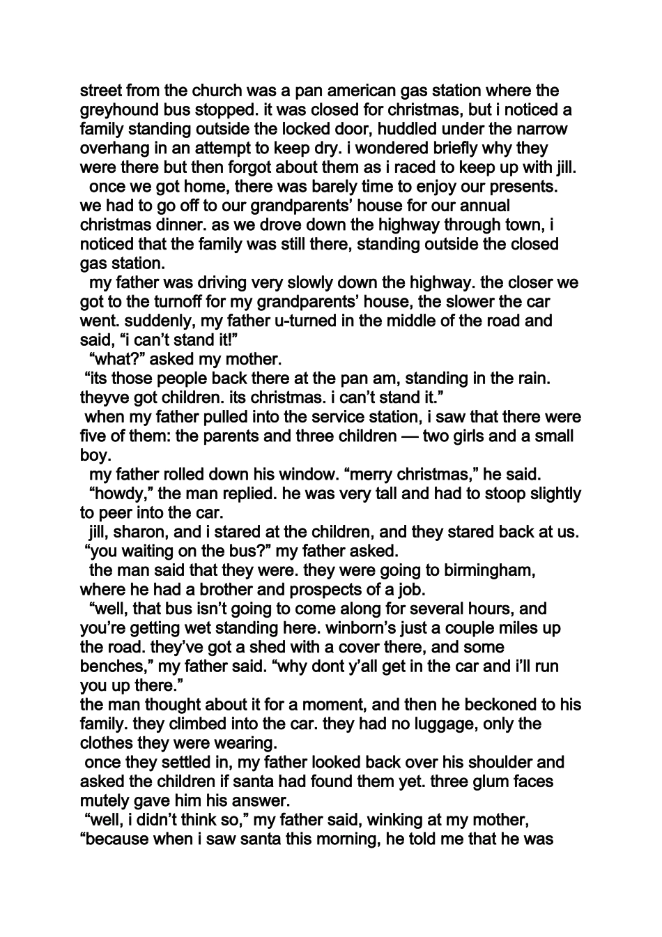 圣诞节英语短文带翻译_第3页