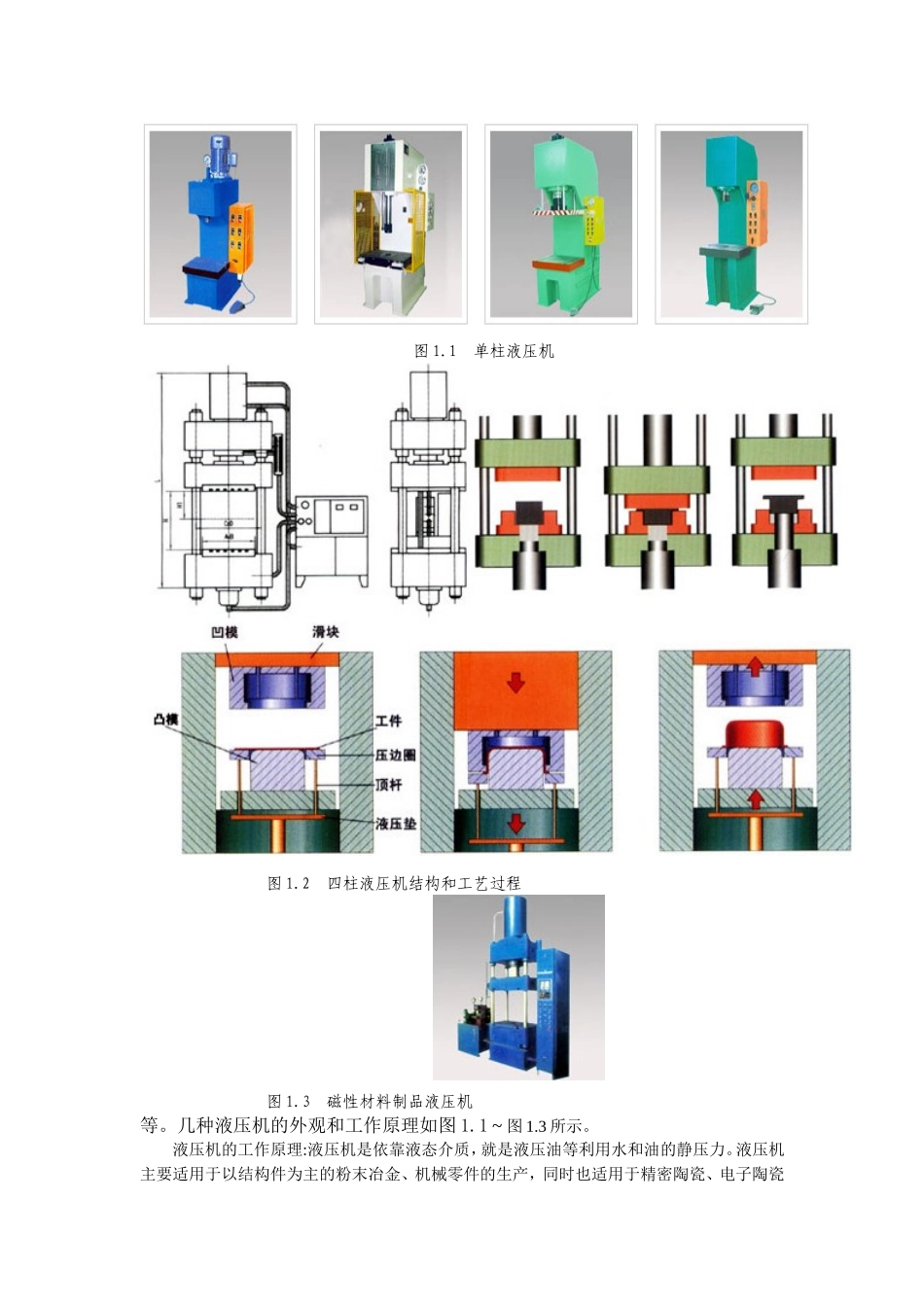 基于PLC的四柱万能液压机液压系统设计_第2页