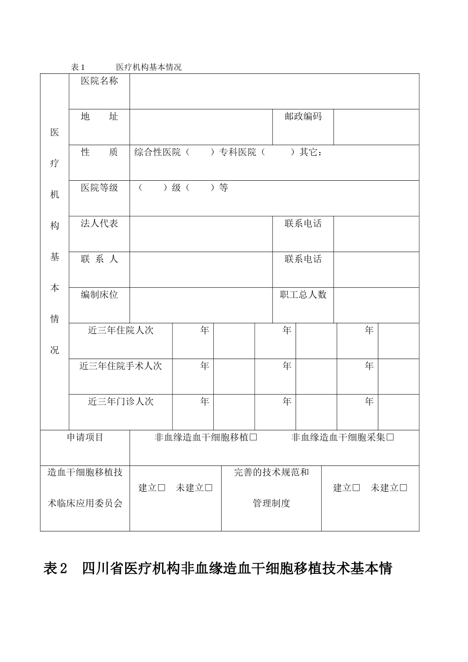 四川省卫生厅关于将非血缘干细胞采集和移植技术纳入医疗_第3页