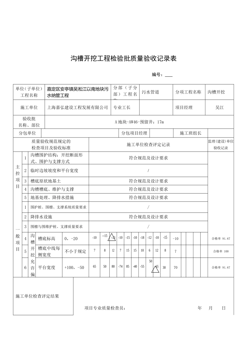 埋管检验批(全)_第2页