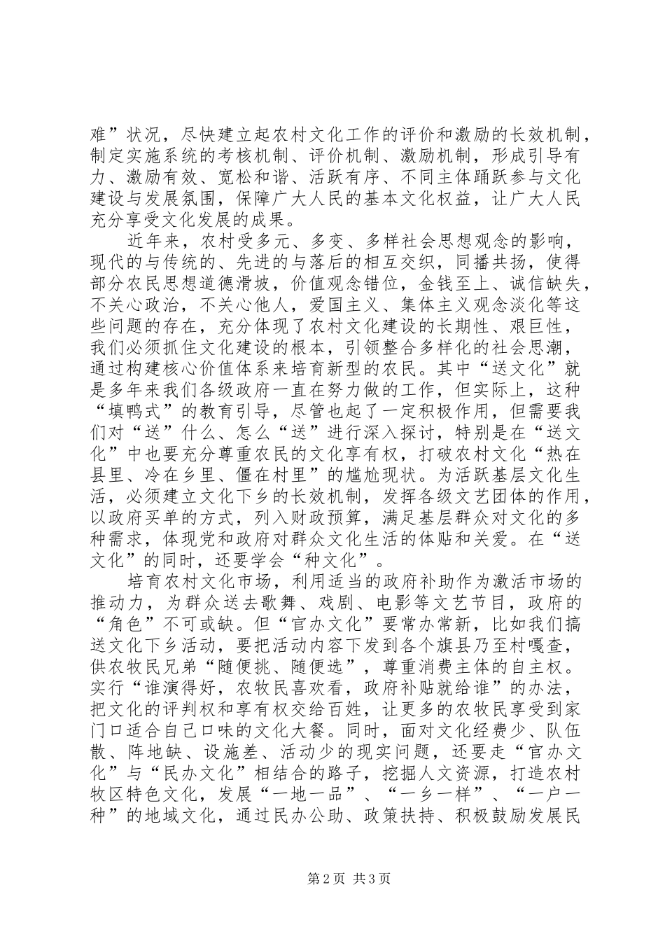 2024年切实关注农村农民问题_第2页