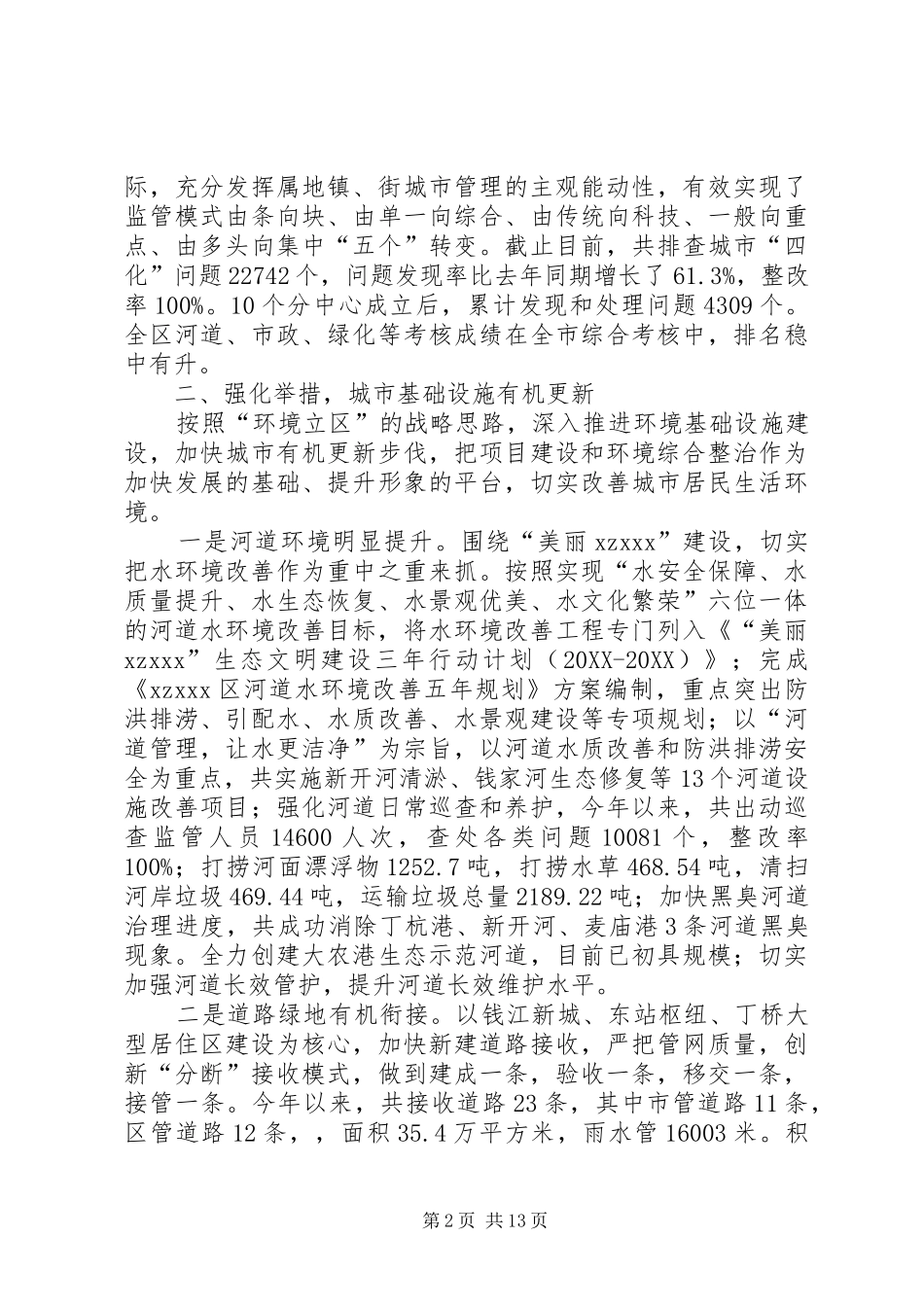 2024年区城管局年终工作总结_第2页