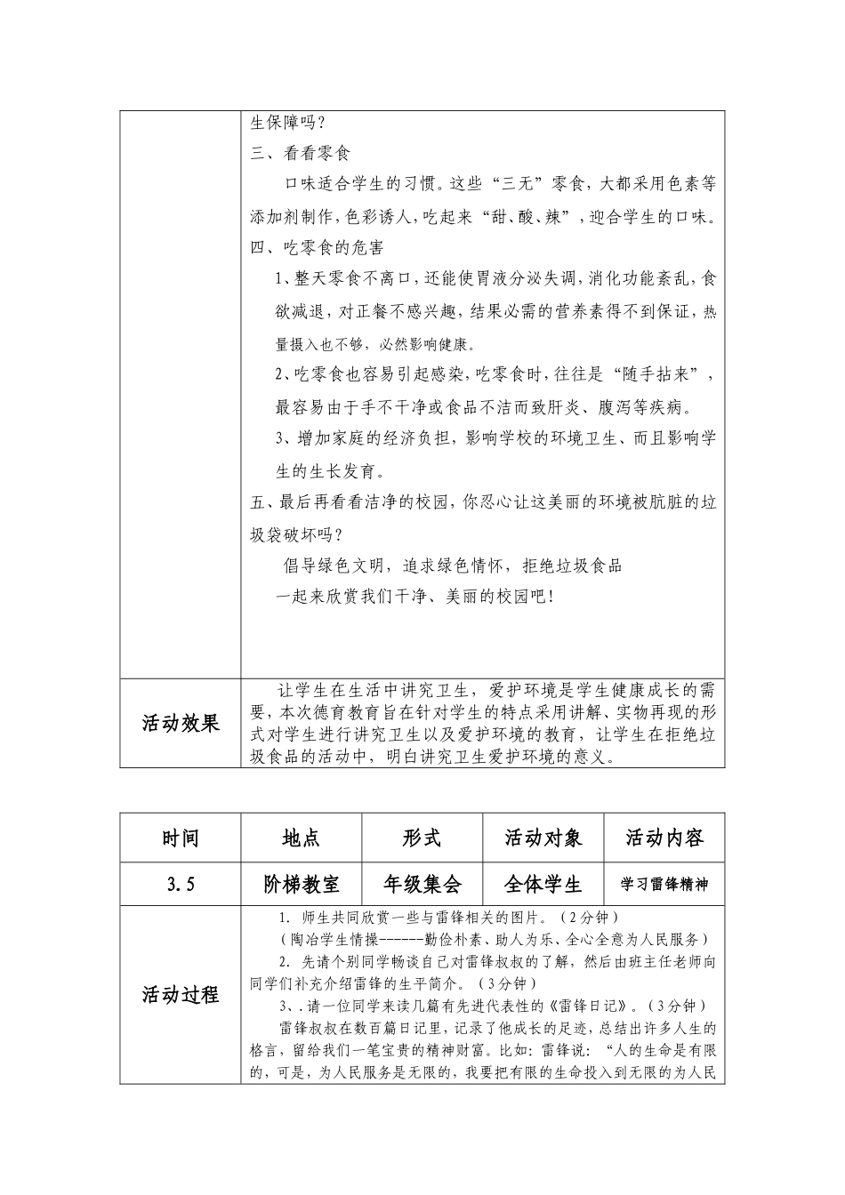 四年级德育教育记录_第2页