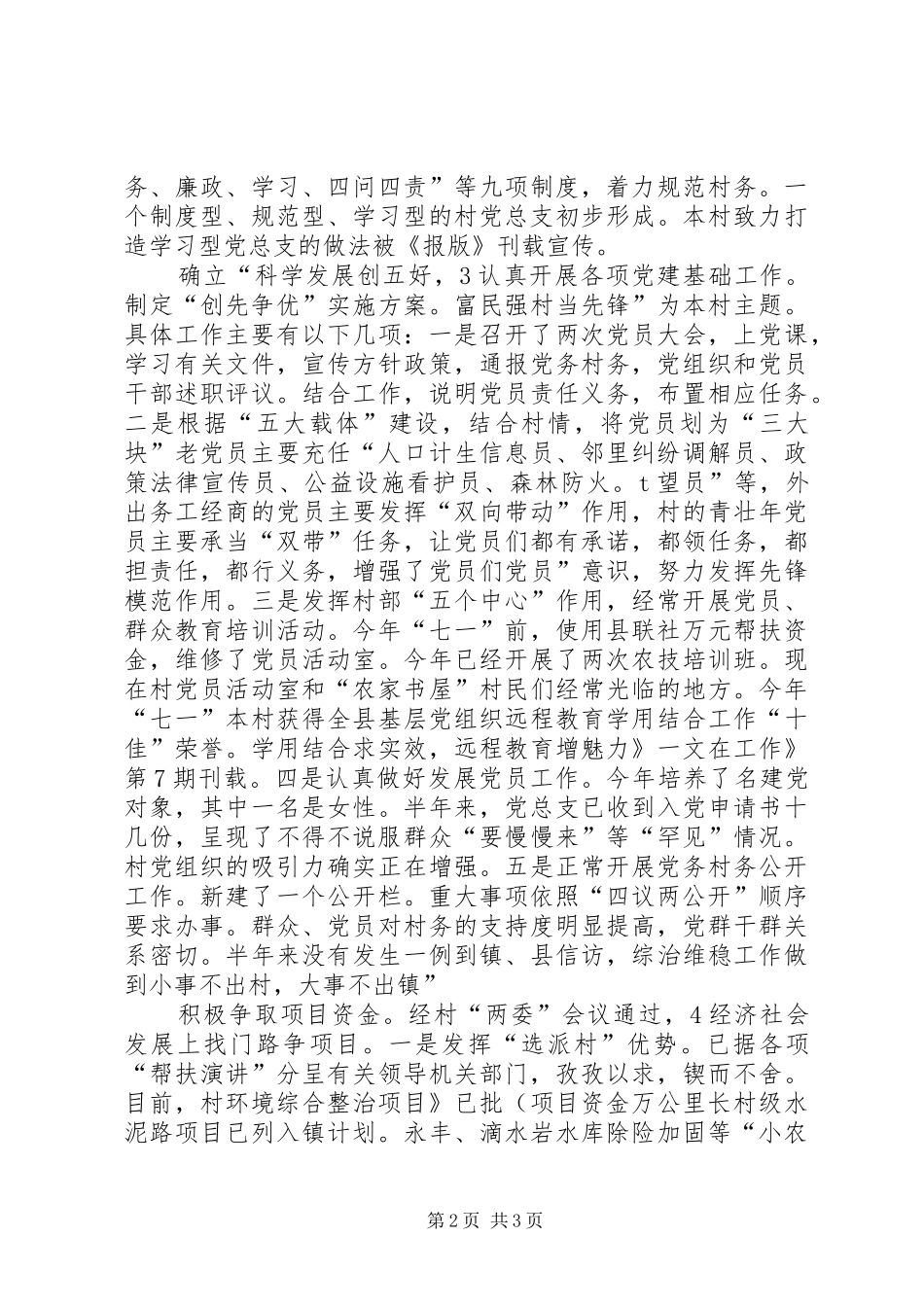 2024年挂职驻村个人工作总结范文_第2页