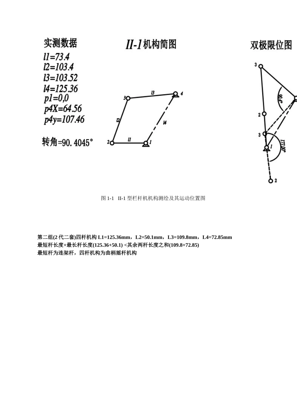 四连杆机运动学分析_第2页