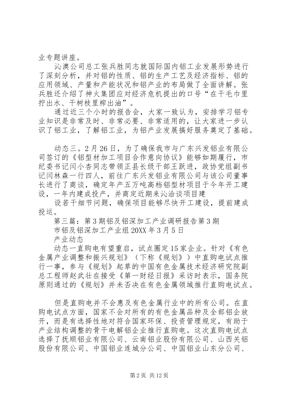 2024年区局领导调研铝产业园_第2页