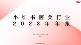 【小红书】医美行业2023年度报告【发现报告 fxbaogao.com】