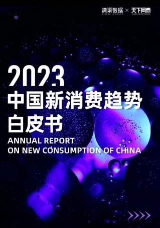 【清渠数据】2023中国新消费趋势白皮书
